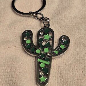 Cactus keychain